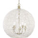 Florence 5 Light 24.88 inch Brushed Champagne Bronze Pendant Ceiling Light